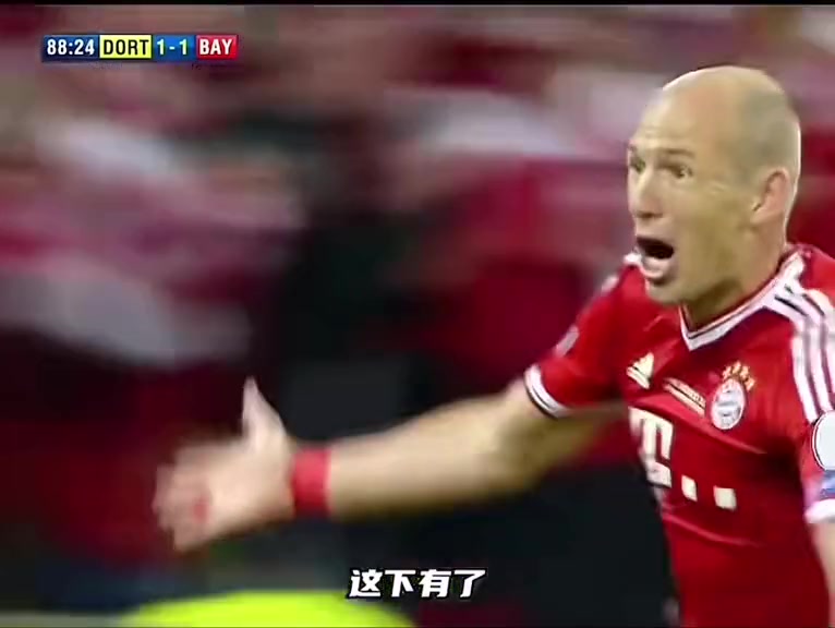 詹俊激情解說12/13賽季歐冠決賽 羅本89分鐘絕殺多特