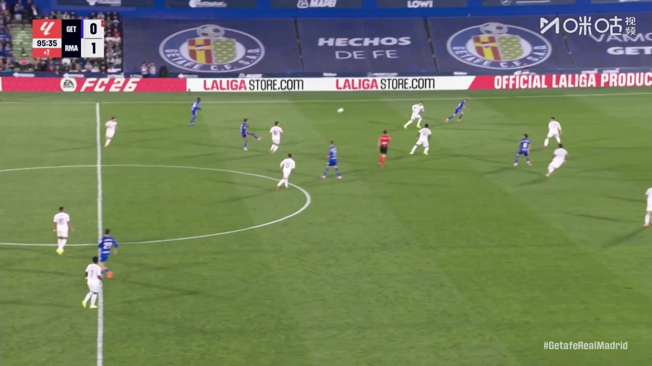 太嚇人了9人赫塔費(fèi)險(xiǎn)絕平皇馬庫爾圖瓦關(guān)鍵撲救救命