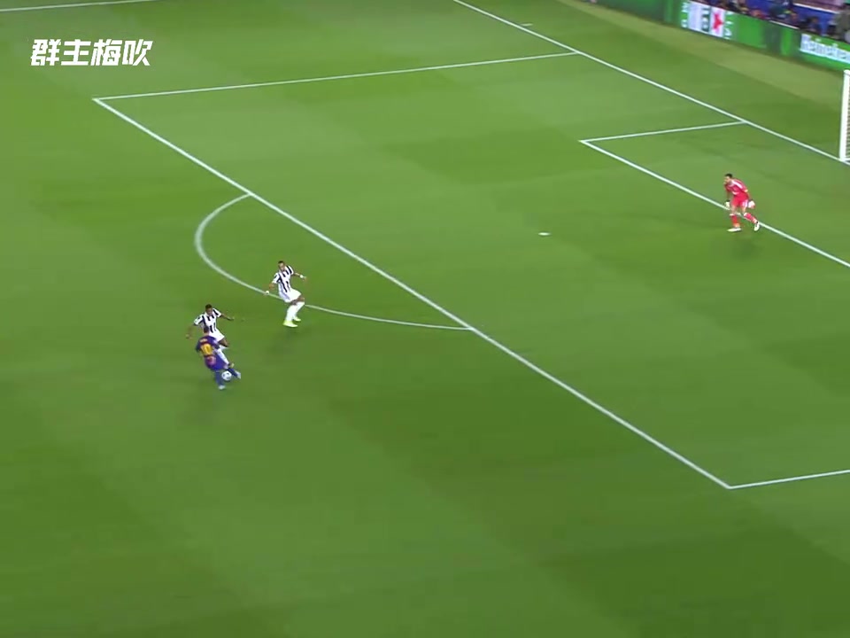 被低估的一個賽季梅西17/18賽季精彩進球集錦夸張的任意球